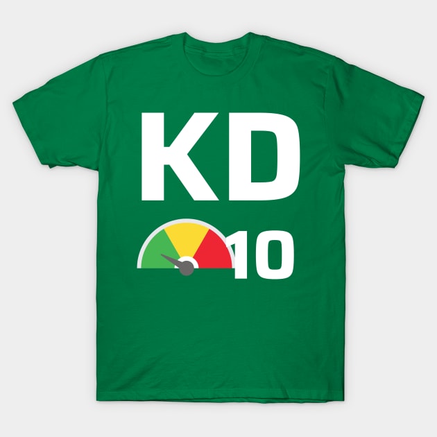 Keyword Difficulty 10 T-Shirt by CyberChobi